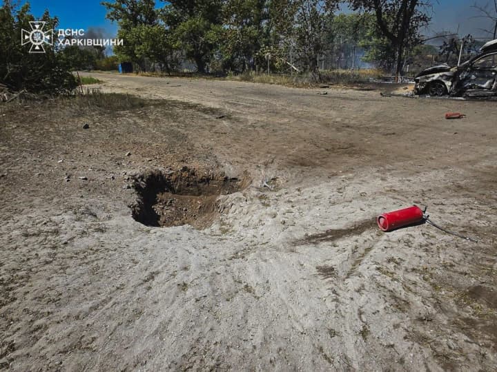 Враг нанес смертоносный удар по Харьковской области, когда люди пришли за гуманитарной помощью - ГСЧС