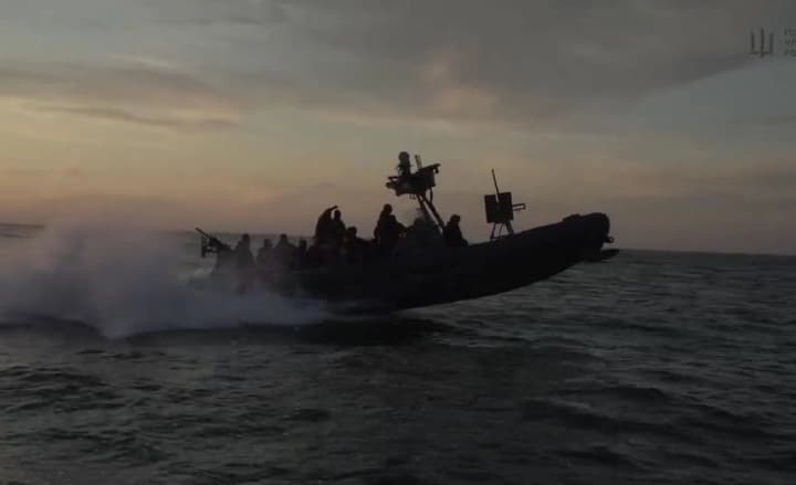 Daring landing: HUR special forces conducted a successful operation on the Tendriv Spit, destroying radar and Russian military personnel