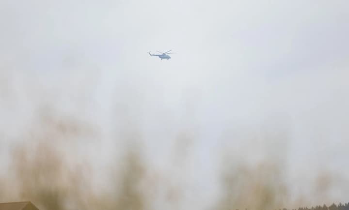 In Lithuania, the search for a drone that flew in from Belarus continues for the third day.