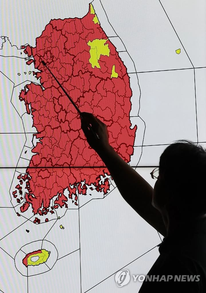 Южная Корея фиксирует самую длинную серию «тропических ночей» за столетие