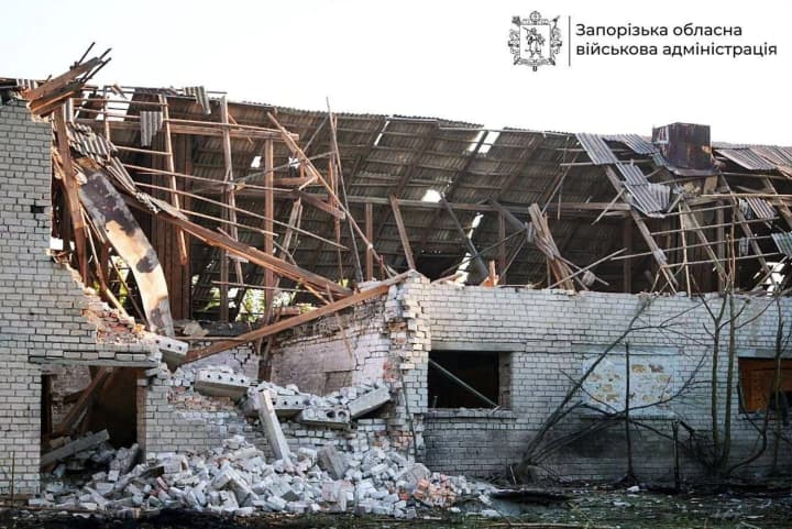 In Zaporizhzhia region, one person died as a result of a Russian strike, three were wounded