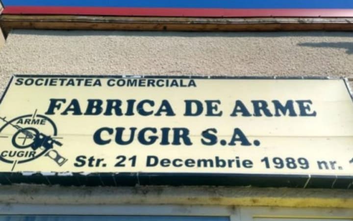 Fire broke out at an arms factory in Romania, authorities suspect sabotage