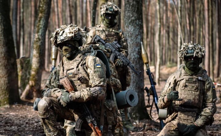 In the Siversk direction, paratroopers repelled an enemy assault: a tank, an IFV, and over 10 motorcycles were destroyed