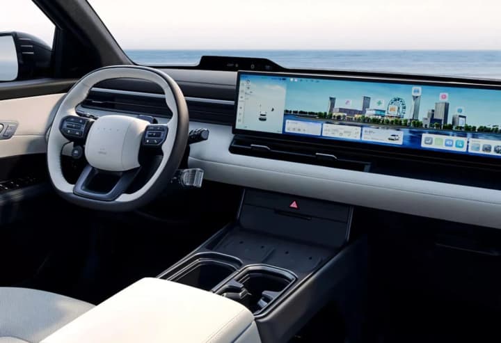 The new Hyundai Elexio electric crossover, manufactured in China, will appear on foreign markets