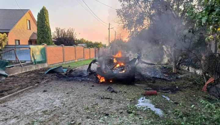 Russian strike on Nikopol on August 6: there are dead and wounded, including rescuers