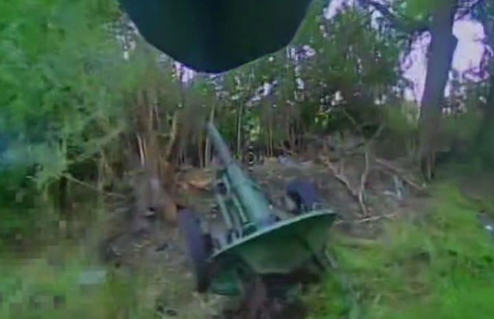 Українські FPV-пілоти знищили рідкісний північнокорейський міномет на Сумщині