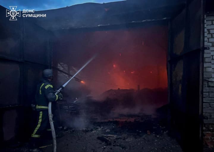 Российская атака повредила инфраструктуру в Сумской области