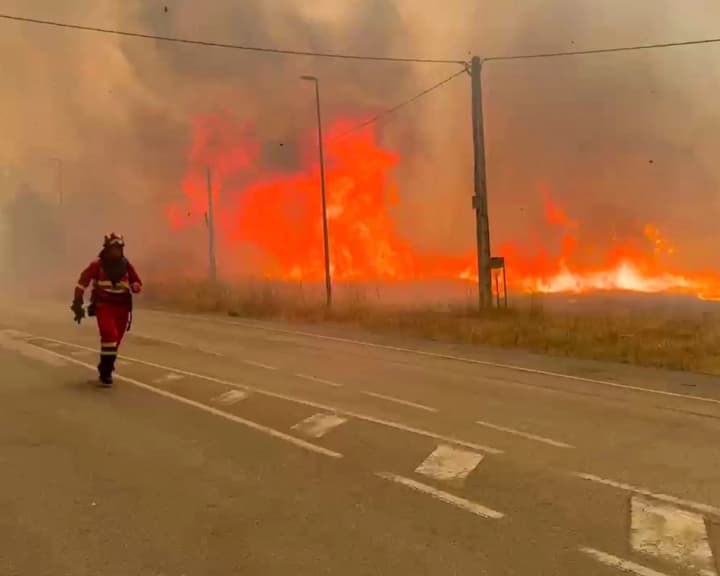 Southern Europe is suffocating from heat and battling fires, UNESCO sites are under threat