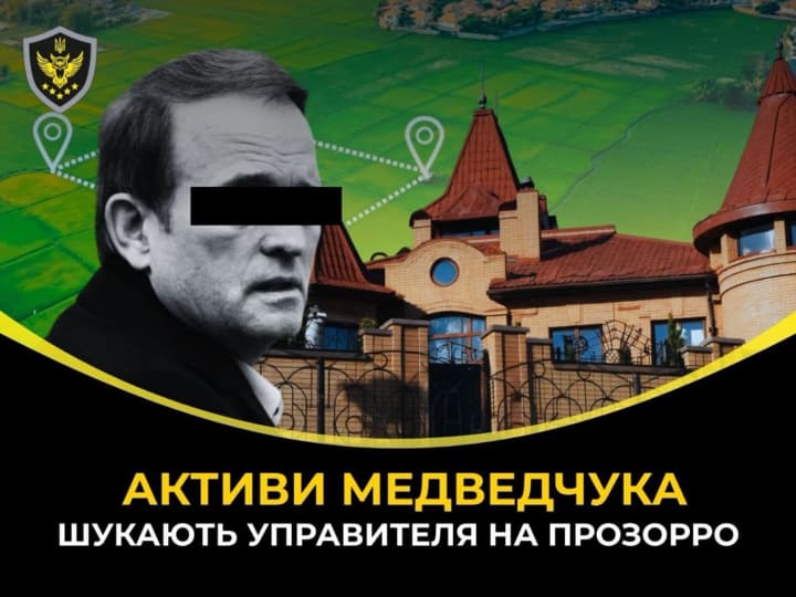 АРМА ищет управляющего для активов медведчука: что в списке