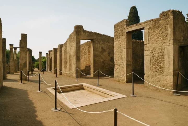 In Pompeii, a tourist tried to take stones in his backpack: the guide's vigilance saved the day