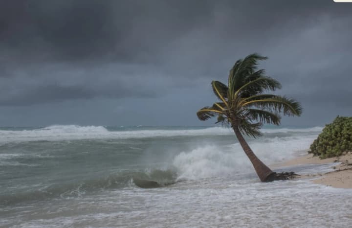 Hurricane Erin strengthens in the Atlantic and approaches the Caribbean
