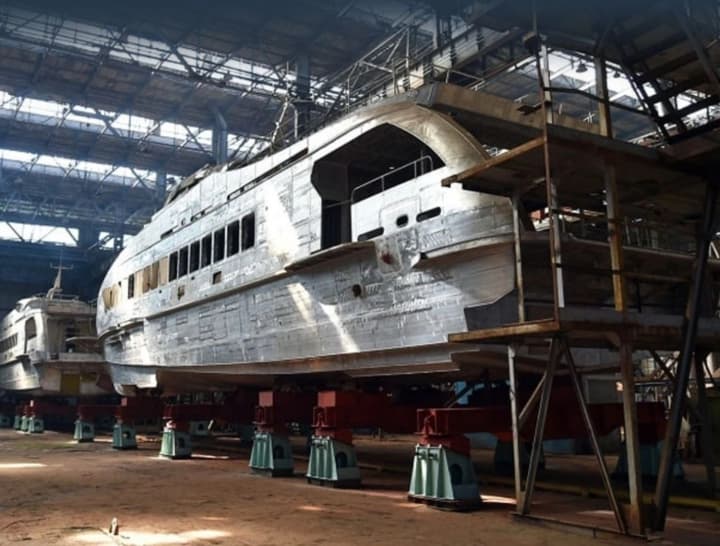 In Russia, a shipbuilding plant, under pressure from sanctions, laid off 70% of its employees - CPD