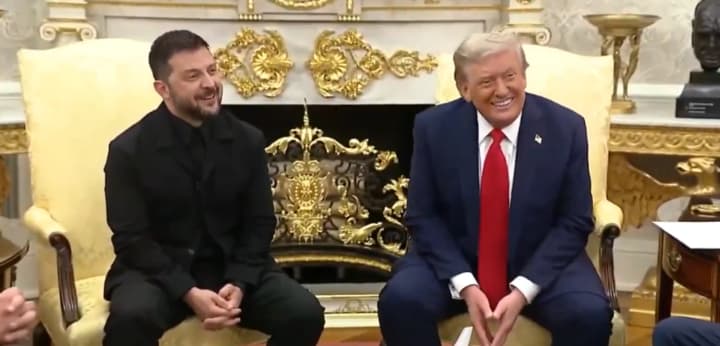 На встрече Зеленского и Трампа подняли тему "костюма"