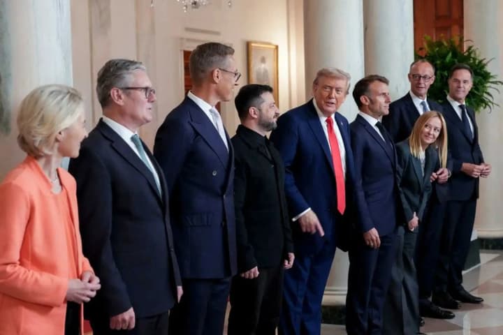 Bloomberg: у лидеров на встрече с Трампом разнится видение относительно прекращения огня