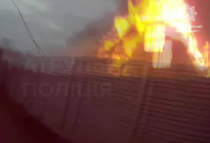 Biloshytskyi showed the first minutes after law enforcement arrived to help after the shelling of Lviv