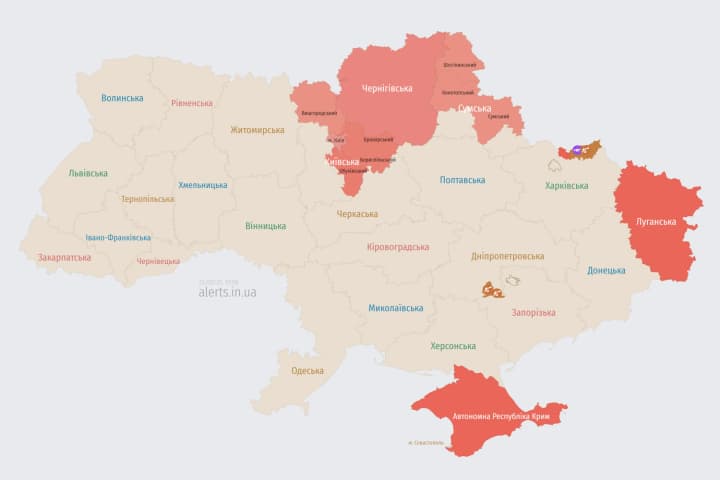 Air defense is operating in Kyiv region amid threat of enemy drones - RMA