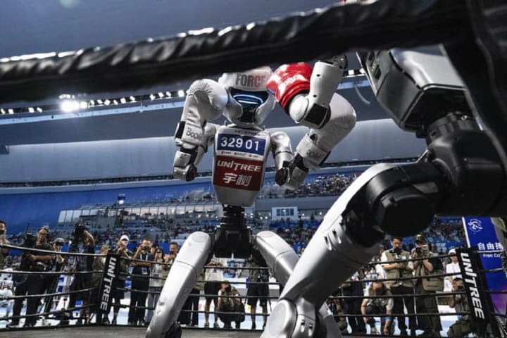 Beijing hosted the world's first humanoid robot games: 500 "athletes" competed in 26 disciplines