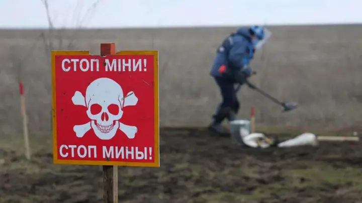 "Invisible Front": Unexploded ordnance turns Ukraine into one of the most mined countries in the world