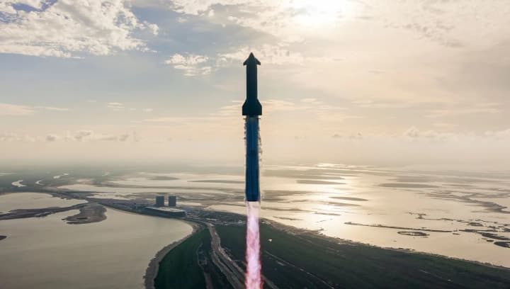 For the first time after a series of failures: the Starship rocket test launch was successful