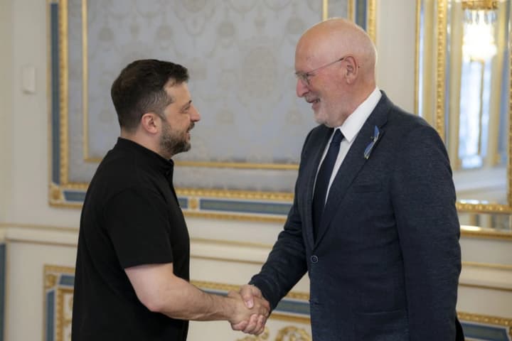 Зеленський обговорив євроінтеграцію України з керівником альянсу зелених і лейбористів у парламенті Нідерландів