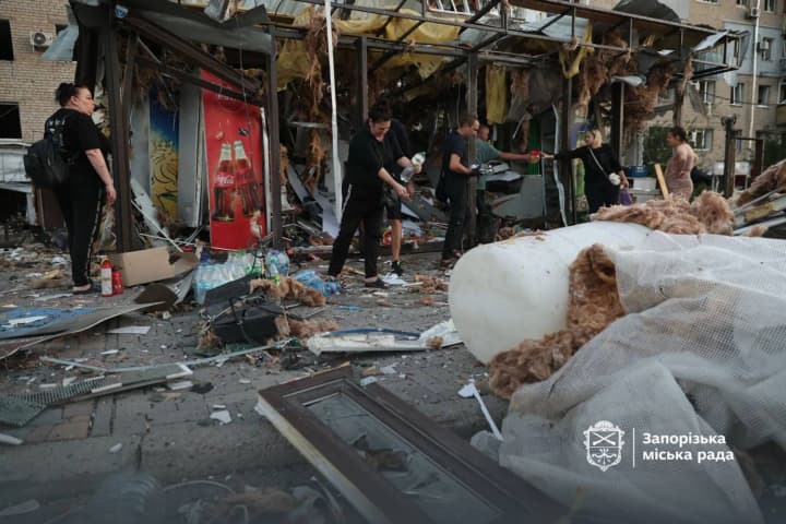 The number of victims of Russia's attack on Zaporizhzhia has increased to 34