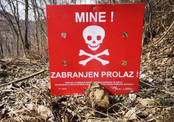 Mines in Bosnia and Herzegovina still kill: young farmer died after trying to release his goats into an enclosure