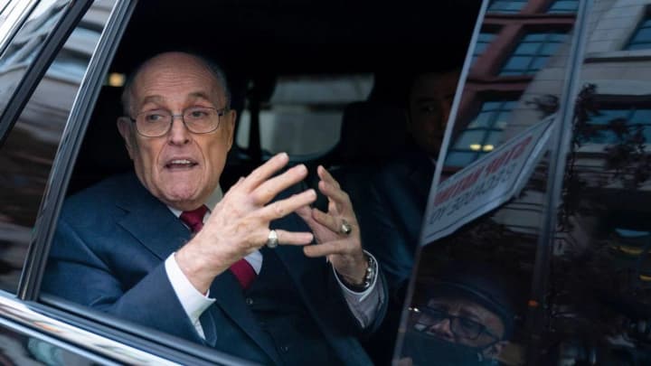 Former New York Mayor and ex-Trump lawyer hospitalized after accident