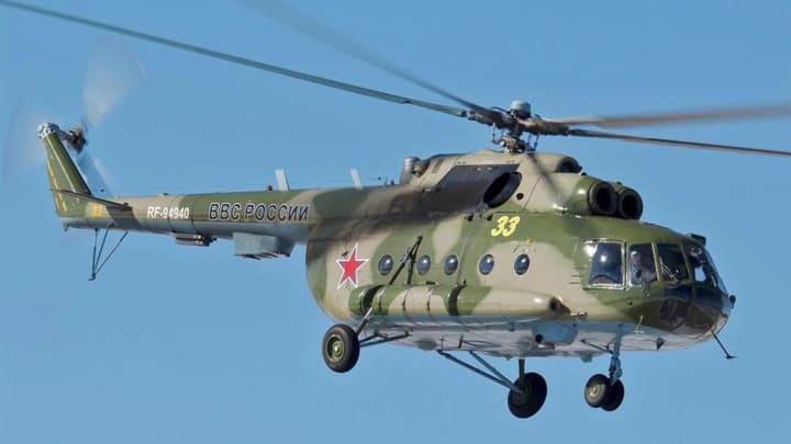 In Crimea, HUR drones hit two Mi-8 helicopters and attacked a Russian ship