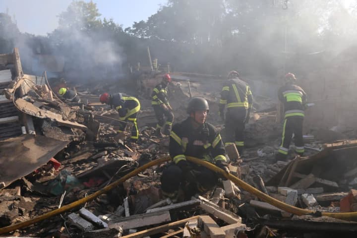 Russian army attacked Khmelnytskyi region twice with missiles and drones: a fire broke out, information about casualties is being clarified