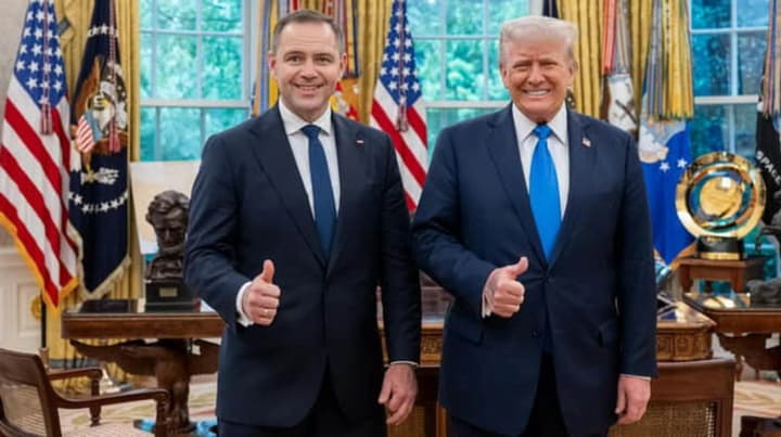 Визит президента Польши к Трампу обострил конфликт с правительством Туска