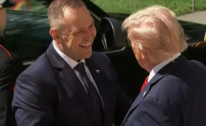 Трамп и Навроцкий встретились в Белом доме