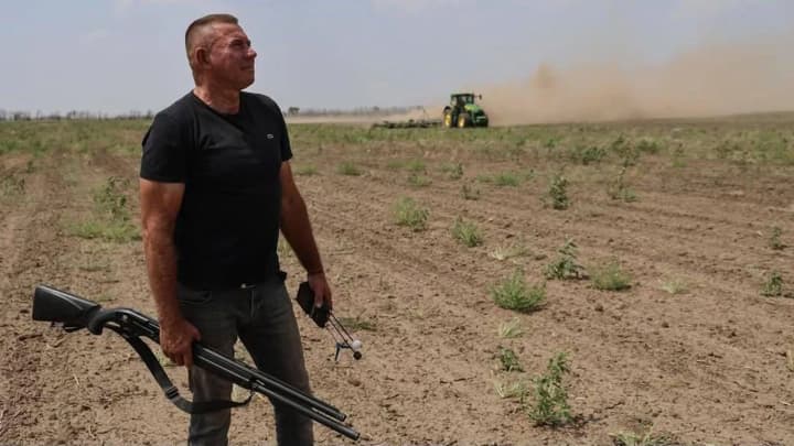 Унаслідок атаки російського дрона в Херсонській області загинув фермер Олександр Гордієнко
