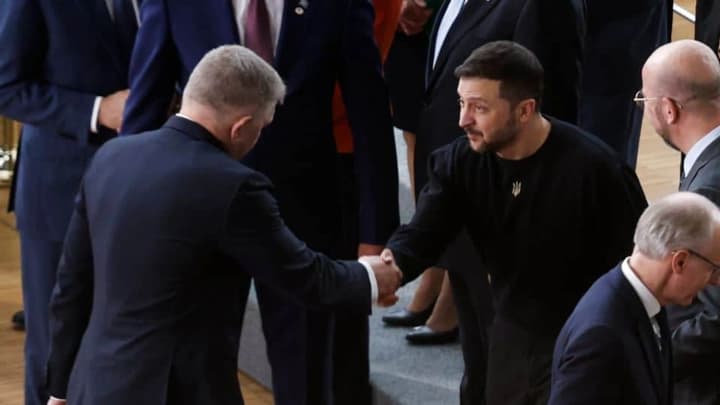 Зустріч Зеленського та Фіцо завершилася - ЗМІ