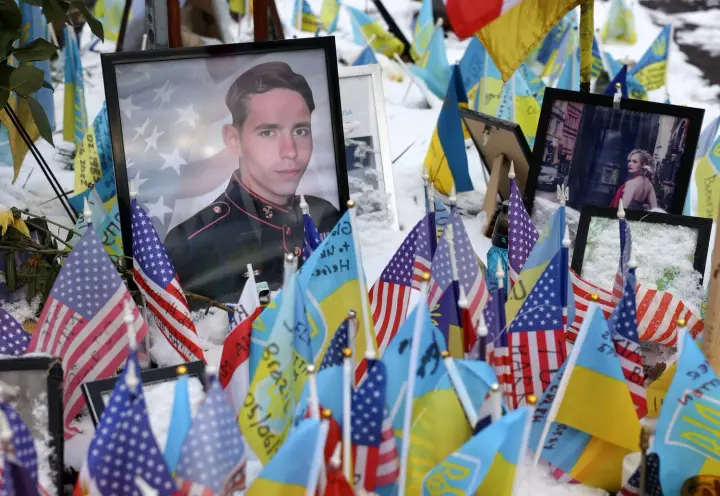 Dozens of Americans died defending Ukraine from Russian aggression
