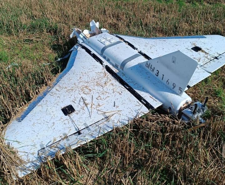 За сотні кілометрів від українського кордону: євродепутат показав фото російського дрона, який впав у Польщі 