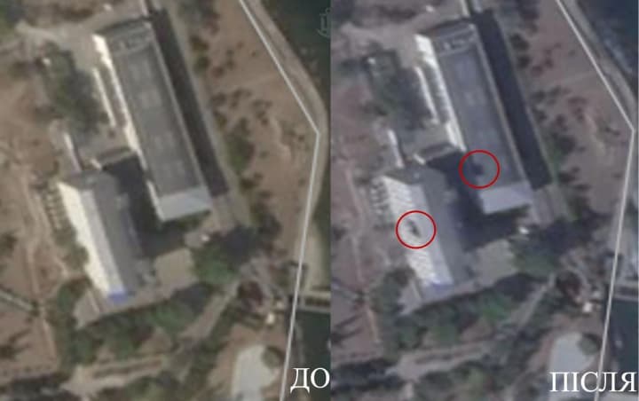 Военно-морские силы ВСУ поразили коммуникационный узел ЧФ РФ в Крыму