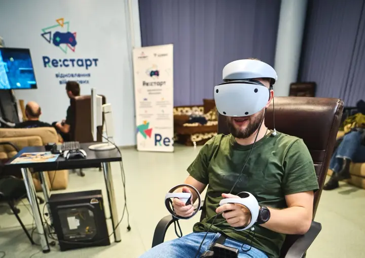 Проект Re:start: реабилитационные VR-пространства уже работают в 5 городах Украины
