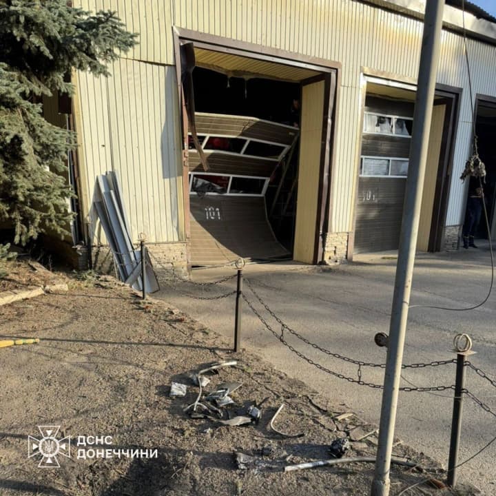 росіяни атакували пожежну частину у Дружківці в День рятівника