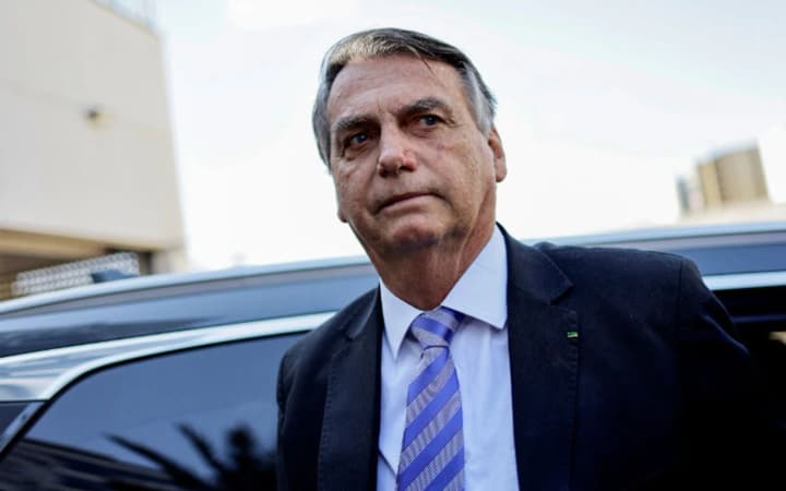 Former Brazilian President Bolsonaro diagnosed with skin cancer