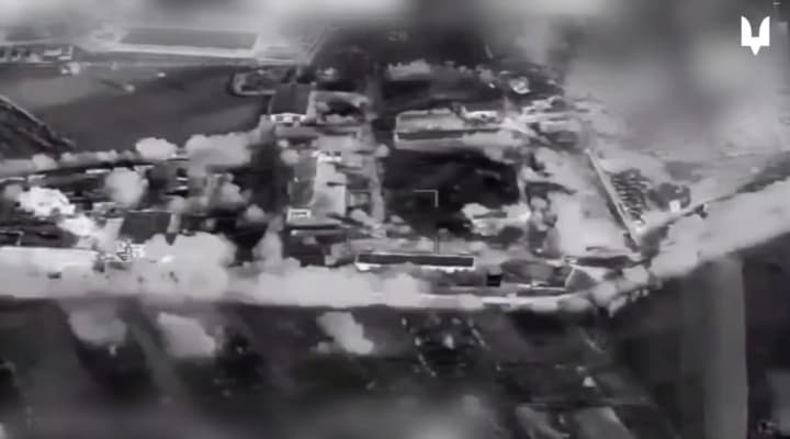 SOF confirmed the destruction of the Russian Marine Corps logistics hub in the Kursk region: video shown