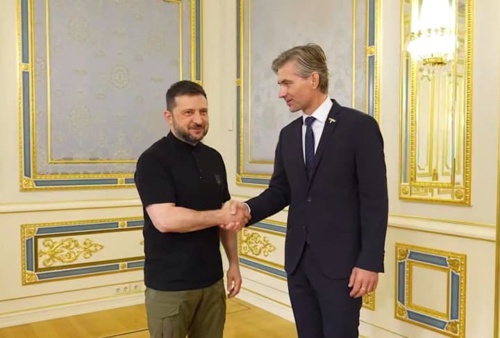 Зеленський обговорив з главою МЗС Литви безпеку регіону та спільні загрози від рф і білорусі