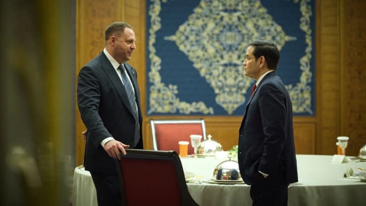 Yermak discussed security guarantees with Rubio ahead of the meeting between the Presidents of Ukraine and the United States