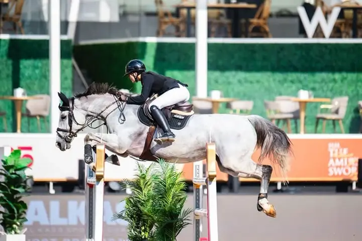 Ukrainian equestrian Bondareva wins bronze at Grand Prix in Morocco