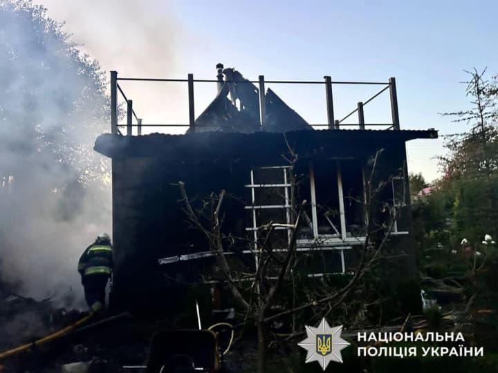 Russia's night drone attack on Kyiv region affected five districts: a communication tower was damaged