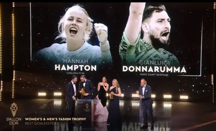 Donnarumma and Hampton are the best goalkeepers in the world