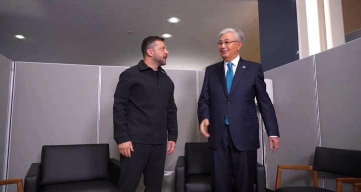 Volodymyr Zelenskyy met with President of Kazakhstan Kassym-Jomart Tokayev: what they discussed