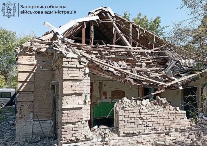 Russian army launched over 500 strikes on Zaporizhzhia region in a day - OVA