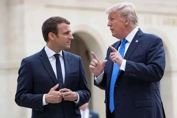 Трамп зустрівся із Макроном на тлі визнання Францією палестинської державності