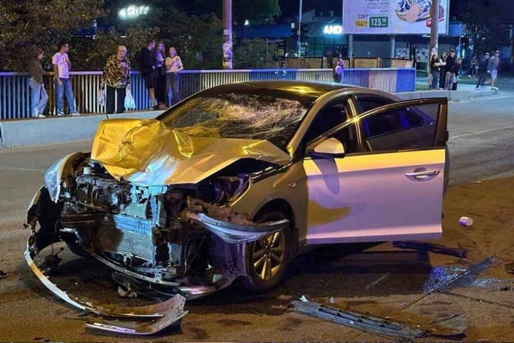 In Dnipropetrovsk region, a scooter driver was killed and a child was injured in a road accident involving a police officer