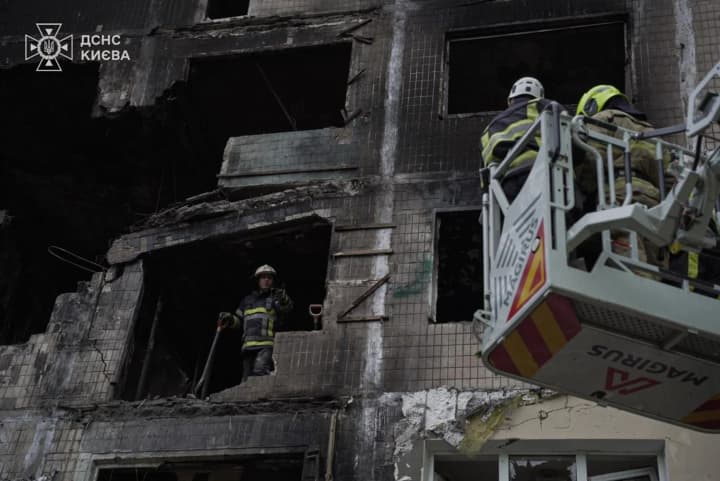 In Kyiv, a woman died in a shelter from stress during a Russian attack